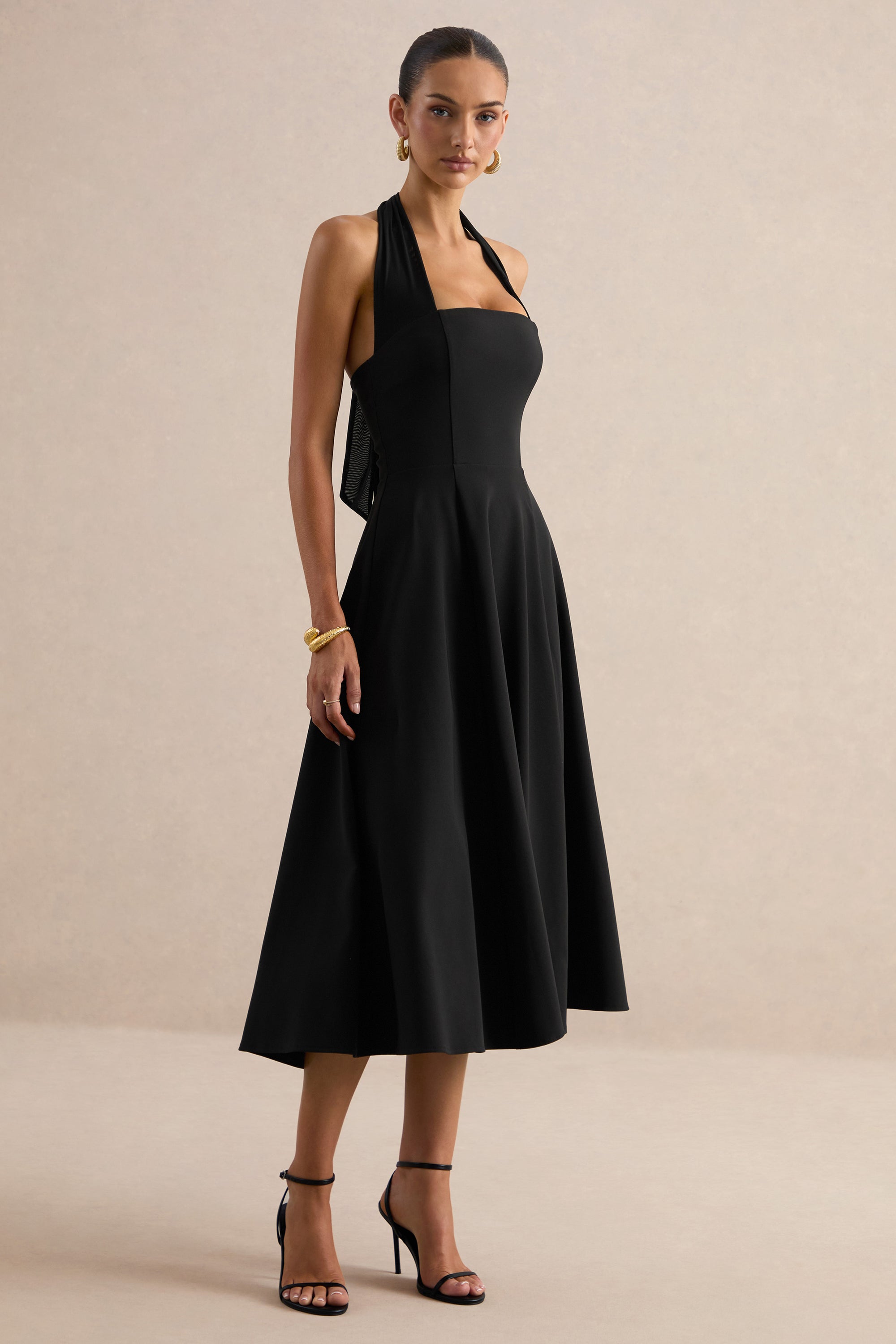 ECM_HR_CL138695001 - Auburn | Black Halter Skater Midi Dress 1.jpg
