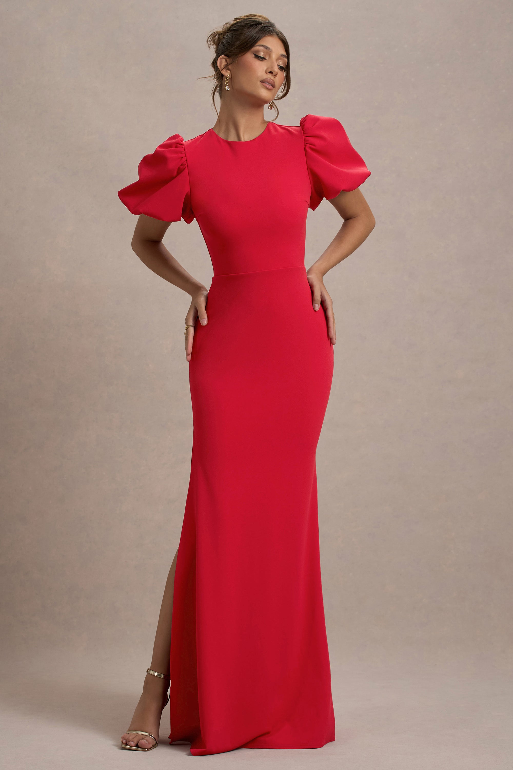 ECM_HR_CL138717100 - Love Letters Red Puff-Sleeve Maxi Dress1.jpg