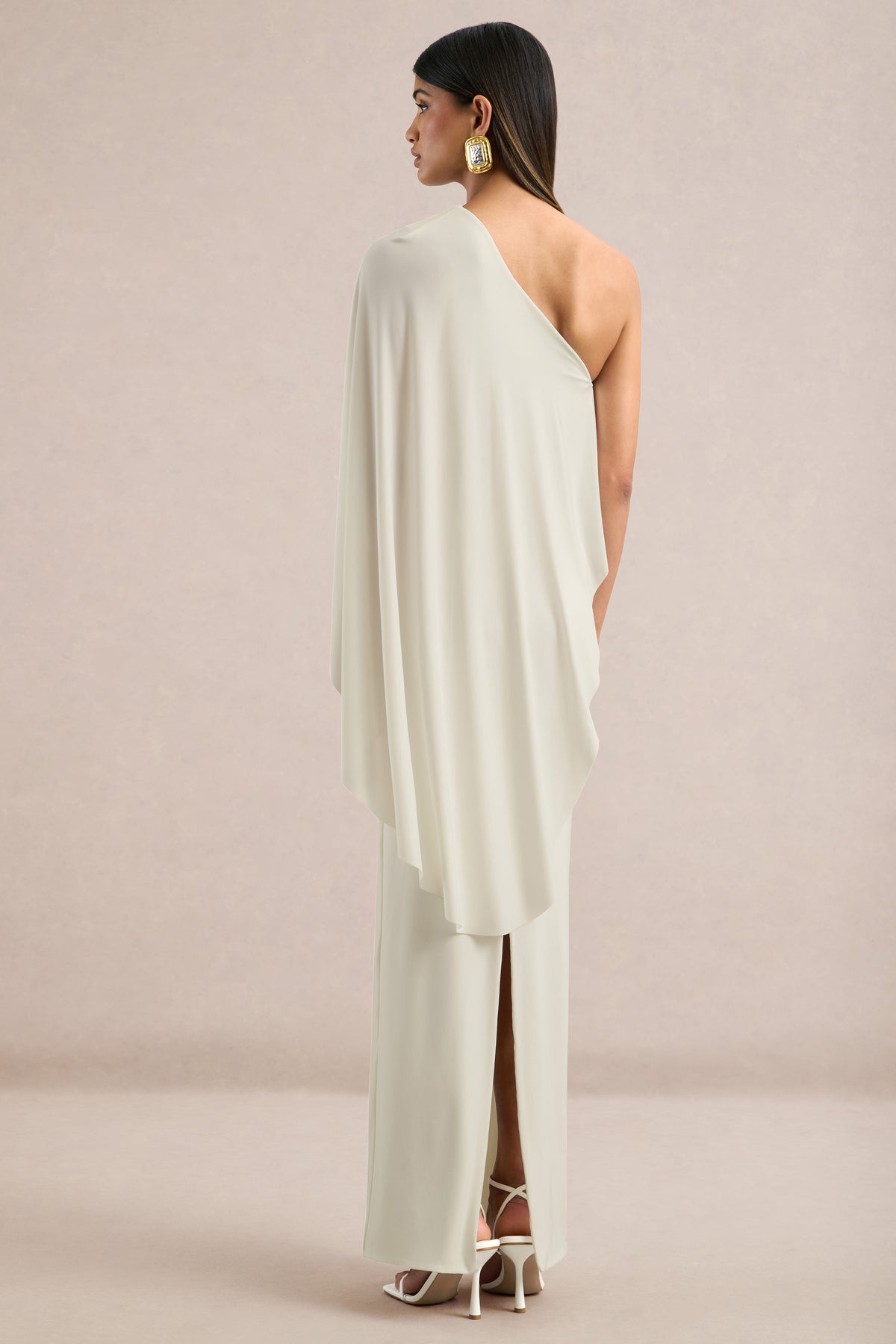 ECM_HR_CL138736110 - Ciarra _ White Asymmetric-Neck Maxi Dress With Cape Detail6.jpg