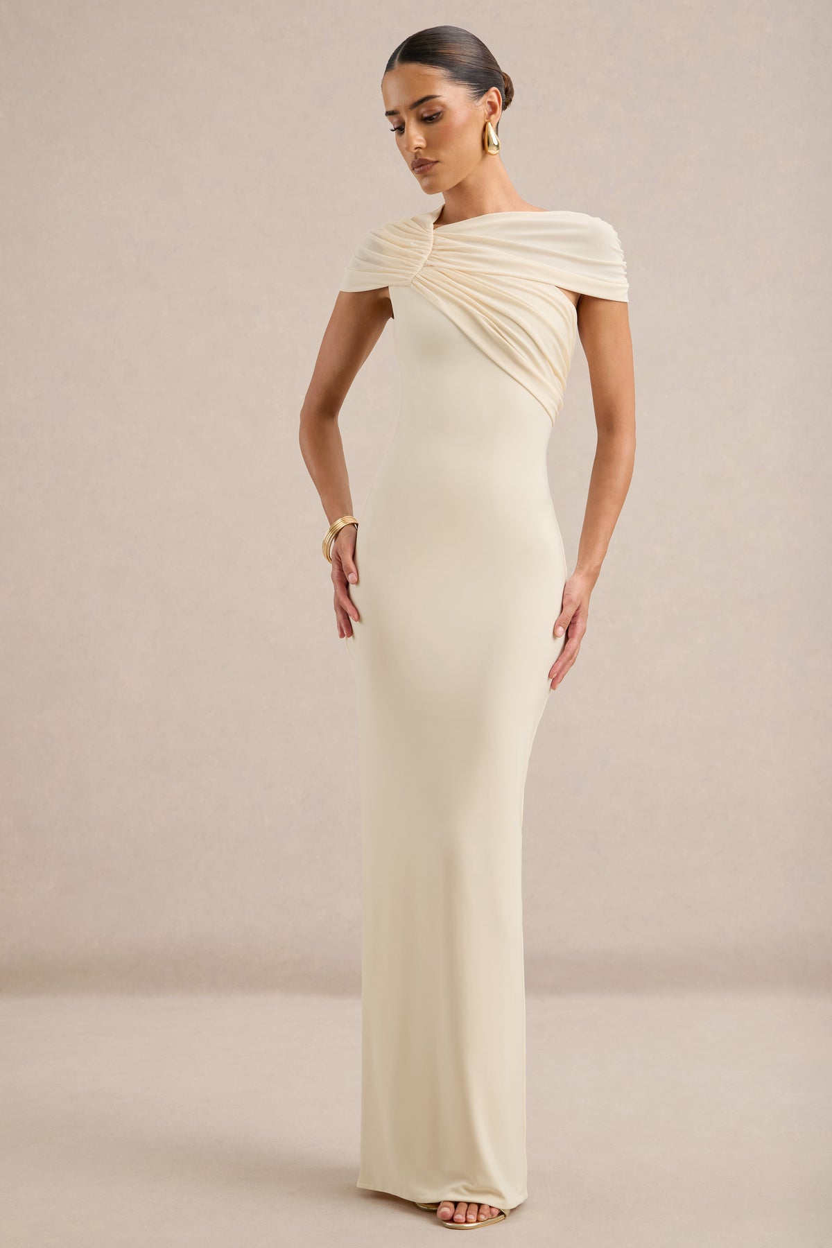 ECM_HR_CL138742111 - Danella _ Cream Wide-Neck Maxi Dress With Short Cape Detail0.jpg