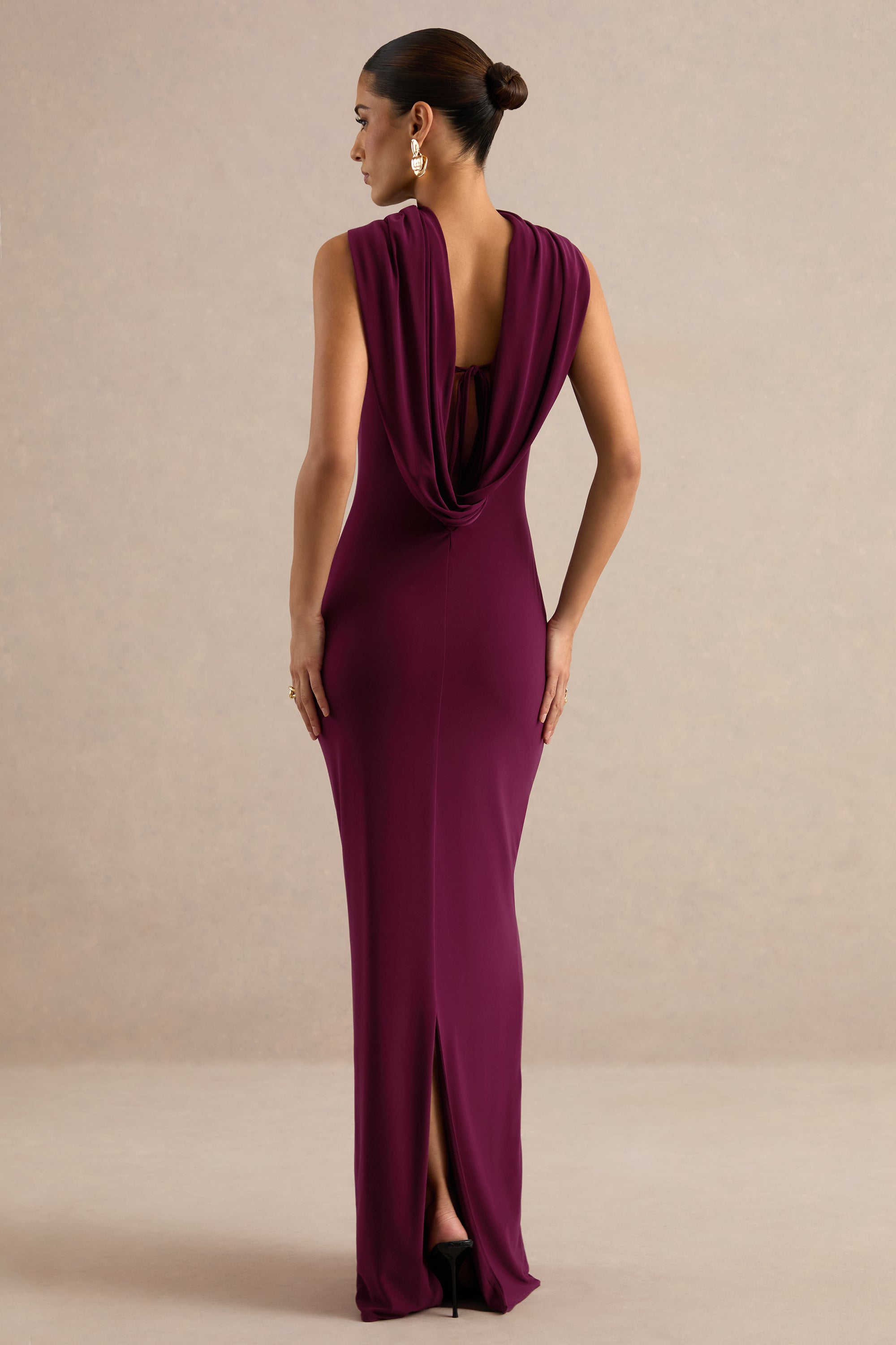 ECM_HR_CL138754102 - Jolina _ Burgundy High-Neck Maxi Dress 3.jpg