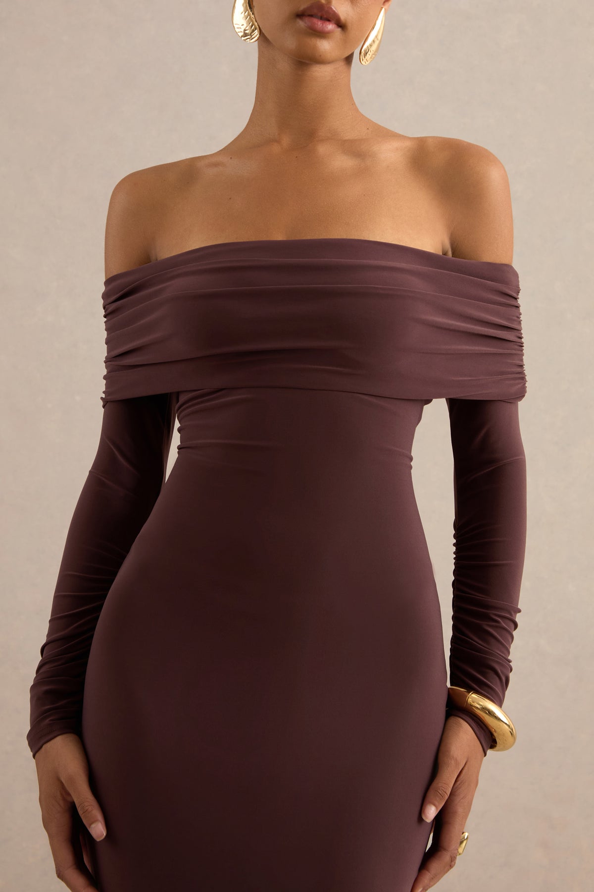 ECM_HR_CL138758022 - Keirae | Dark Brown Bardot-Neck Maxi Dress 4.jpg