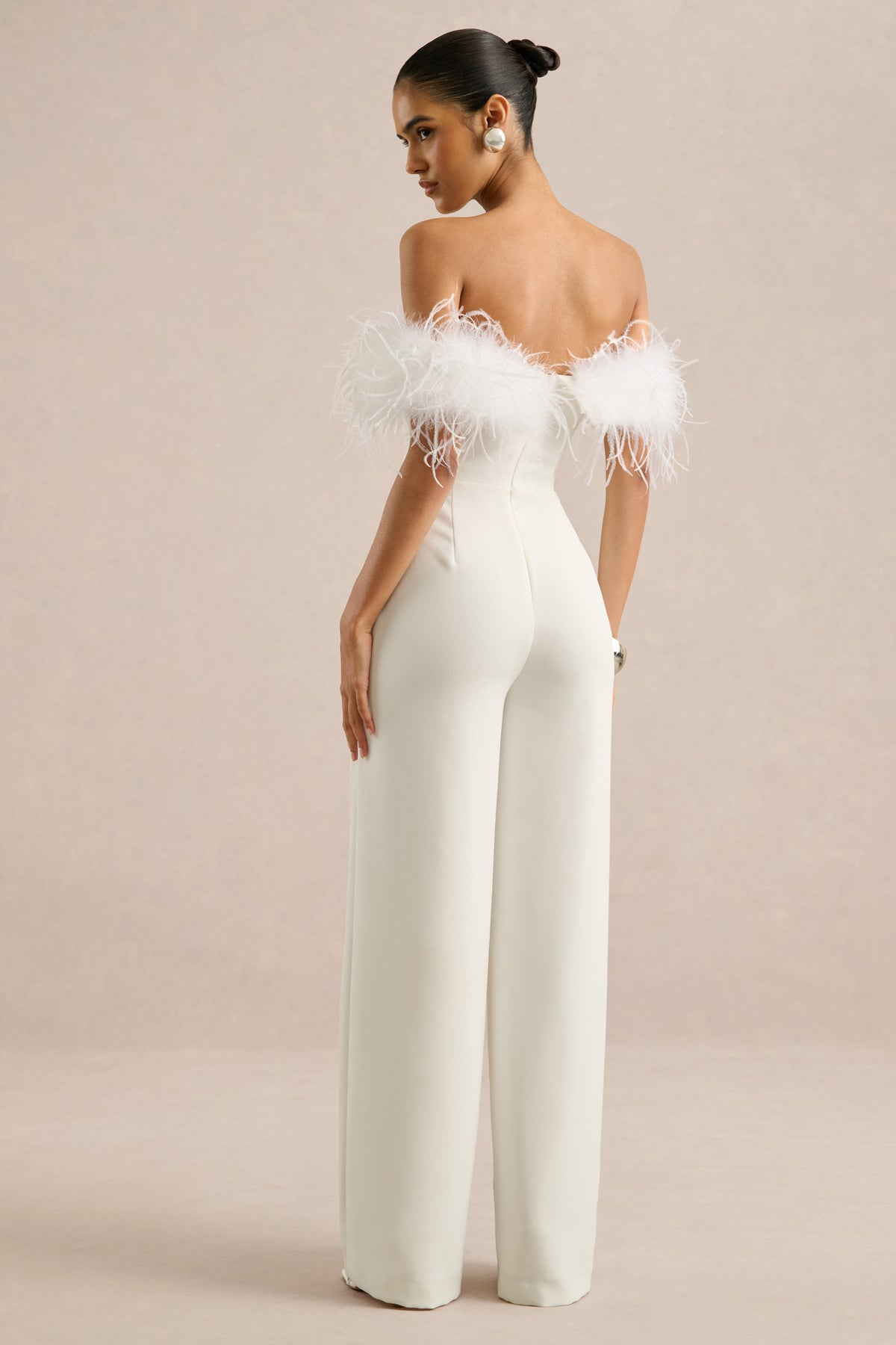 ECM_HR_CL138891110 - Halonna _ White Off The Shoulder Jumpsuit With Feather Detailing5.jpg
