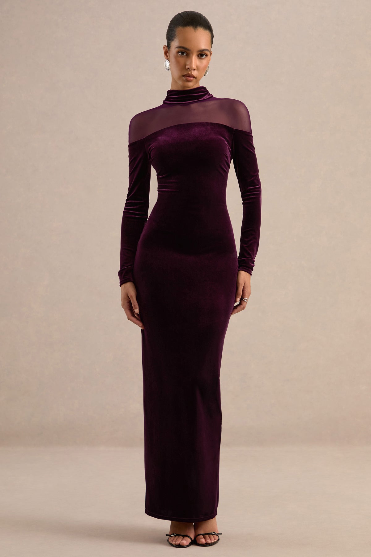 ECM_HR_CL138897090 - Rosa Plum Velvet Mesh Panel Long Sleeve Bodycon Maxi Dress0.jpg