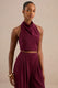 CL138967101 - Marne Berry Satin High Cowl Neck Crop Top6.jpg
