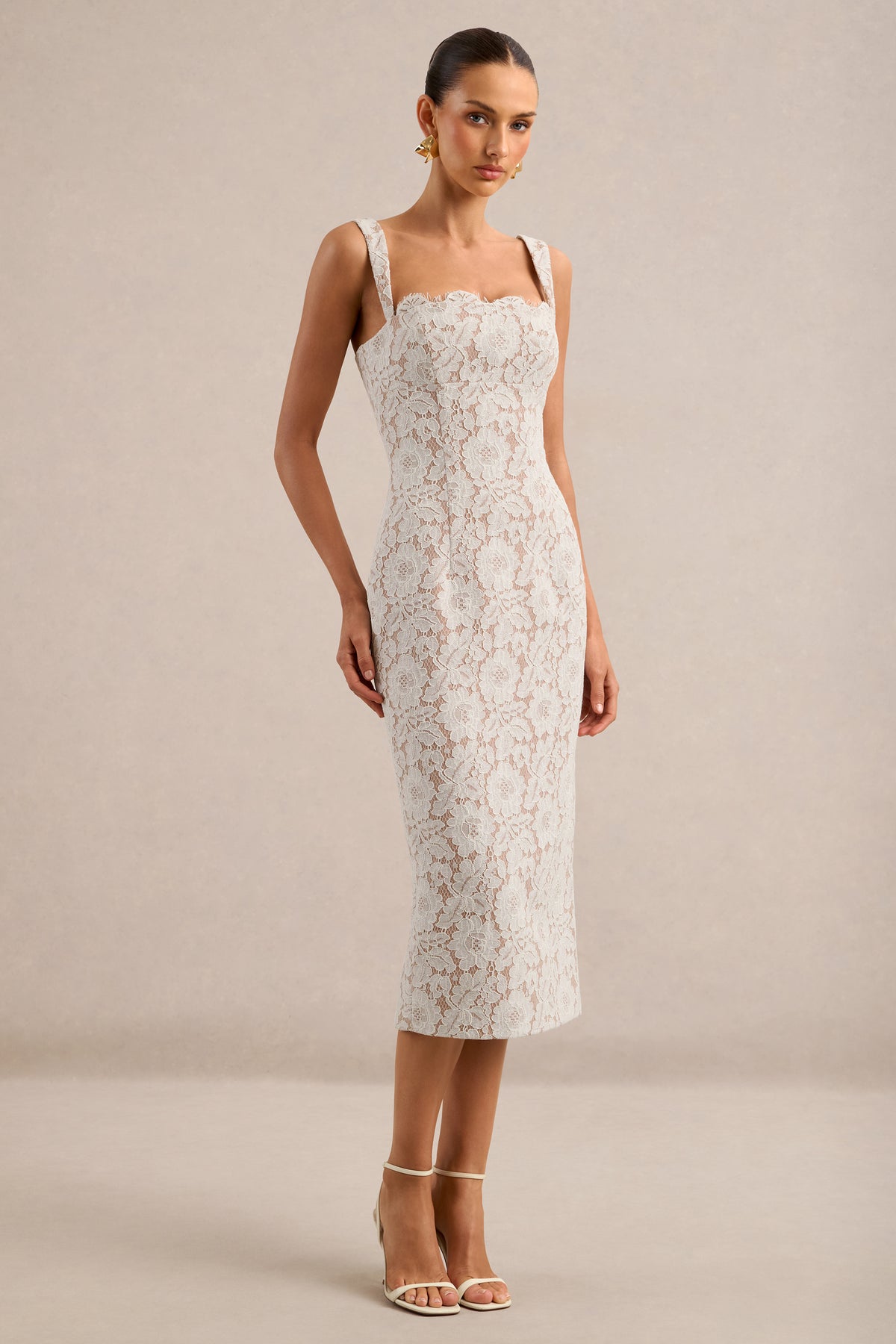 ECM_HR_CL139134110 -  Zavita | White Lace Square Neck Fitted Midi Dress1.jpg