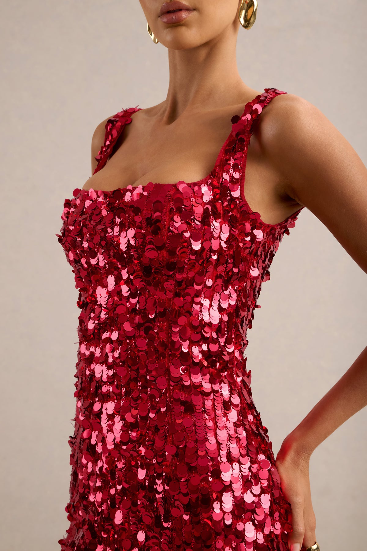 ECM_HR_CL139146100 - Aurolyn _ Red Sequin Square Neck Mini Dress7.jpg