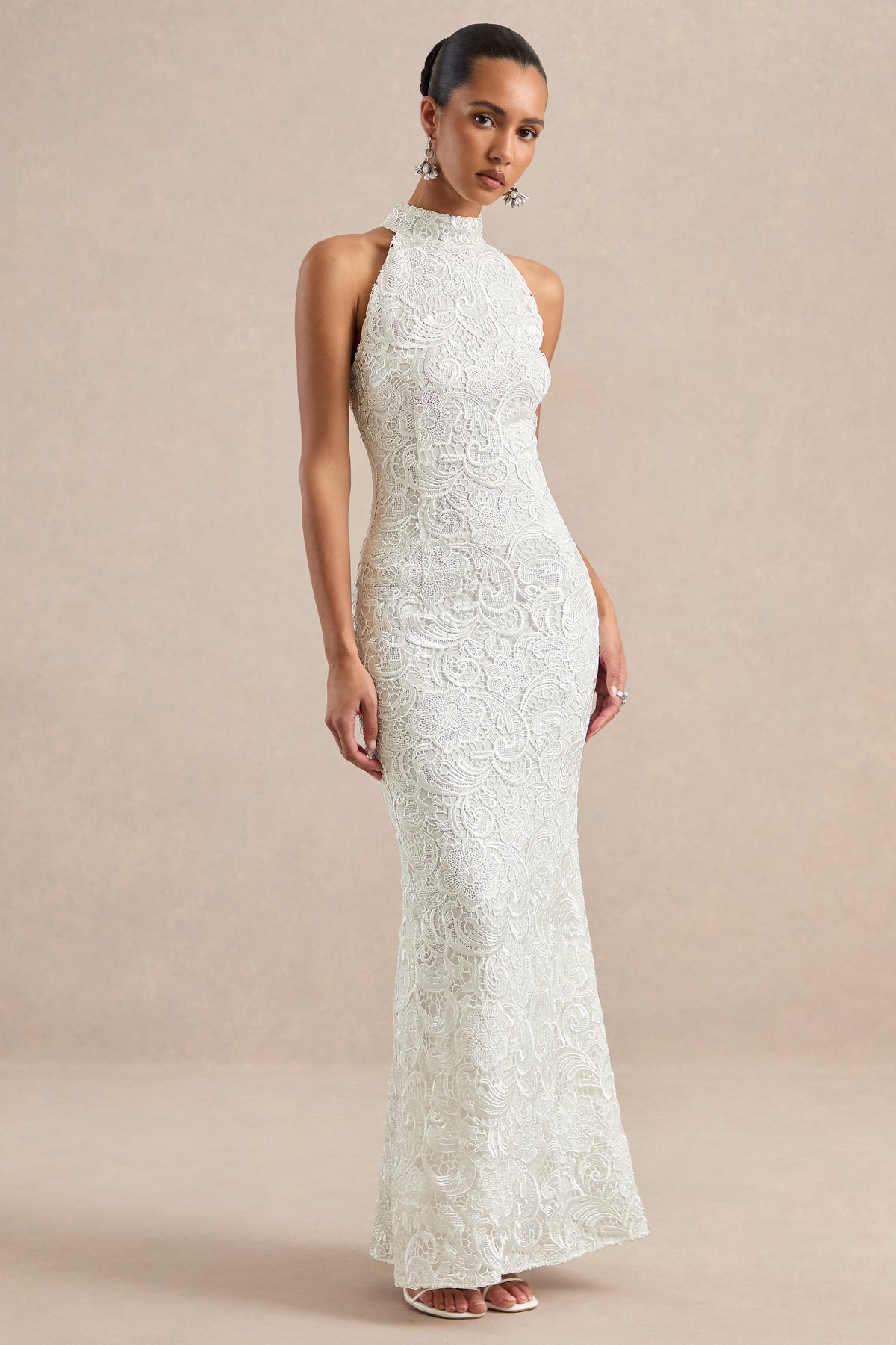 ECM_HR_CL139173110 - Devenia _ White Lace High Neck Maxi Dress With Low Back And Back Split2.jpg