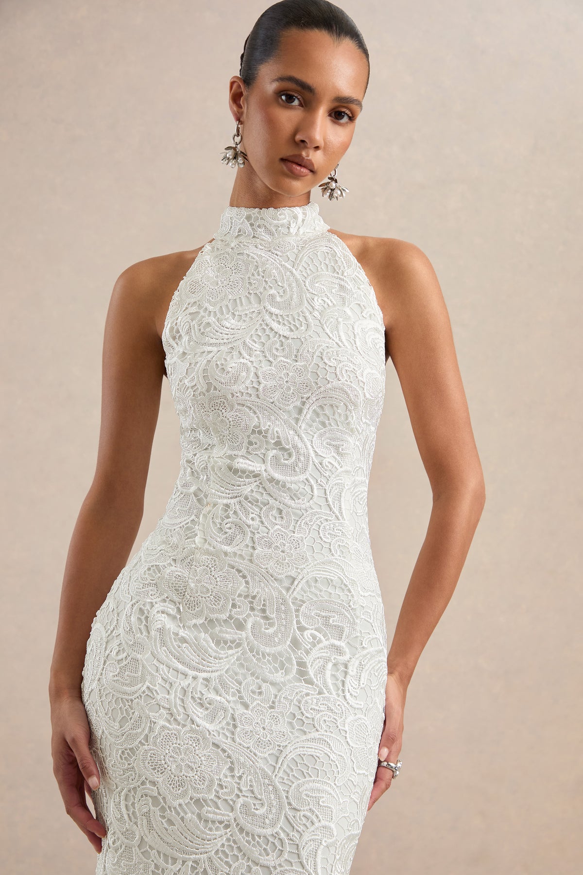 ECM_HR_CL139173110 - Devenia _ White Lace High Neck Maxi Dress With Low Back And Back Split3.jpg
