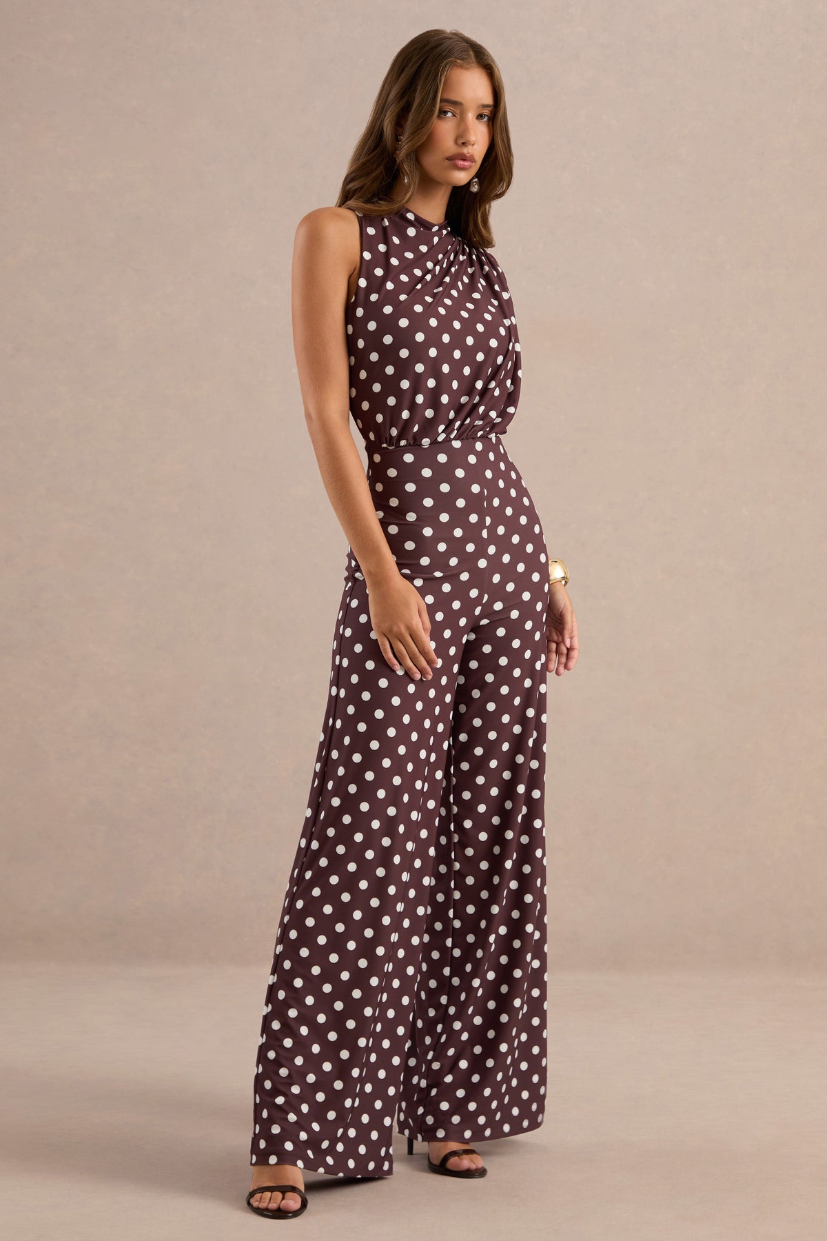 ECM_HR_CL139183021 - Jacqueline Dark Brown Polka Dot High Neck Jumpsuit2.jpg