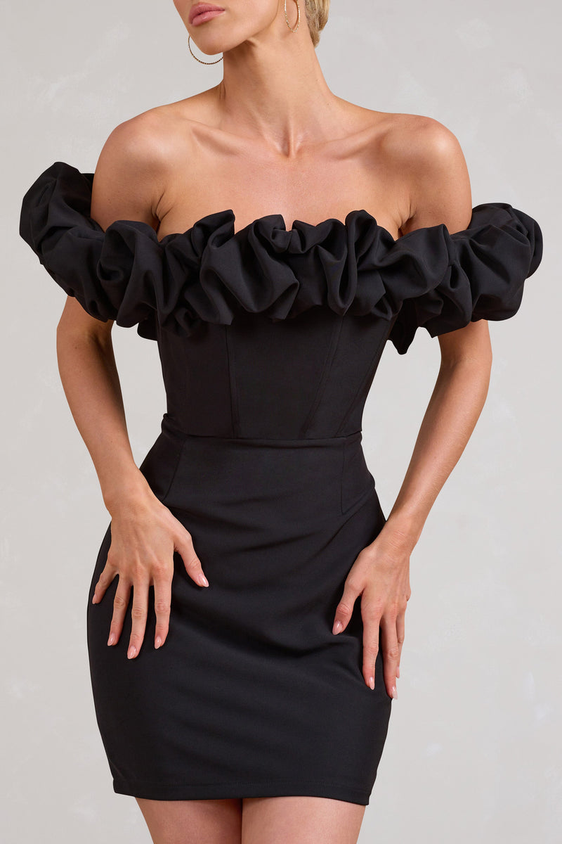 BNWT Bardot dress - Size 8 black mini cocktail dress main image 1
