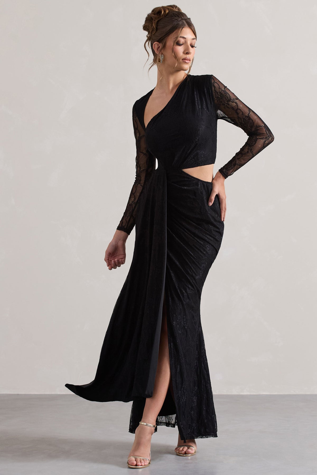 black sheer contrast lace cut out detail maxi dress Amazon.com: Lingt Chic Women's Lace Splicing Cutout Maxi Dress Square Neck Sleeveless Bodycon Long Dress with Sheer Corset Black : Clothing, Shoes & Jewelry