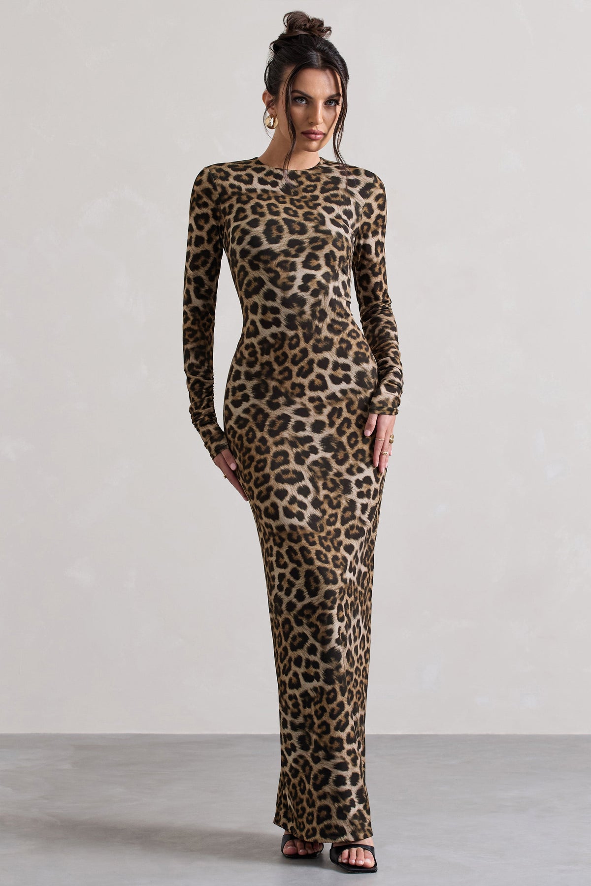 Animal print dress size 16 best sale