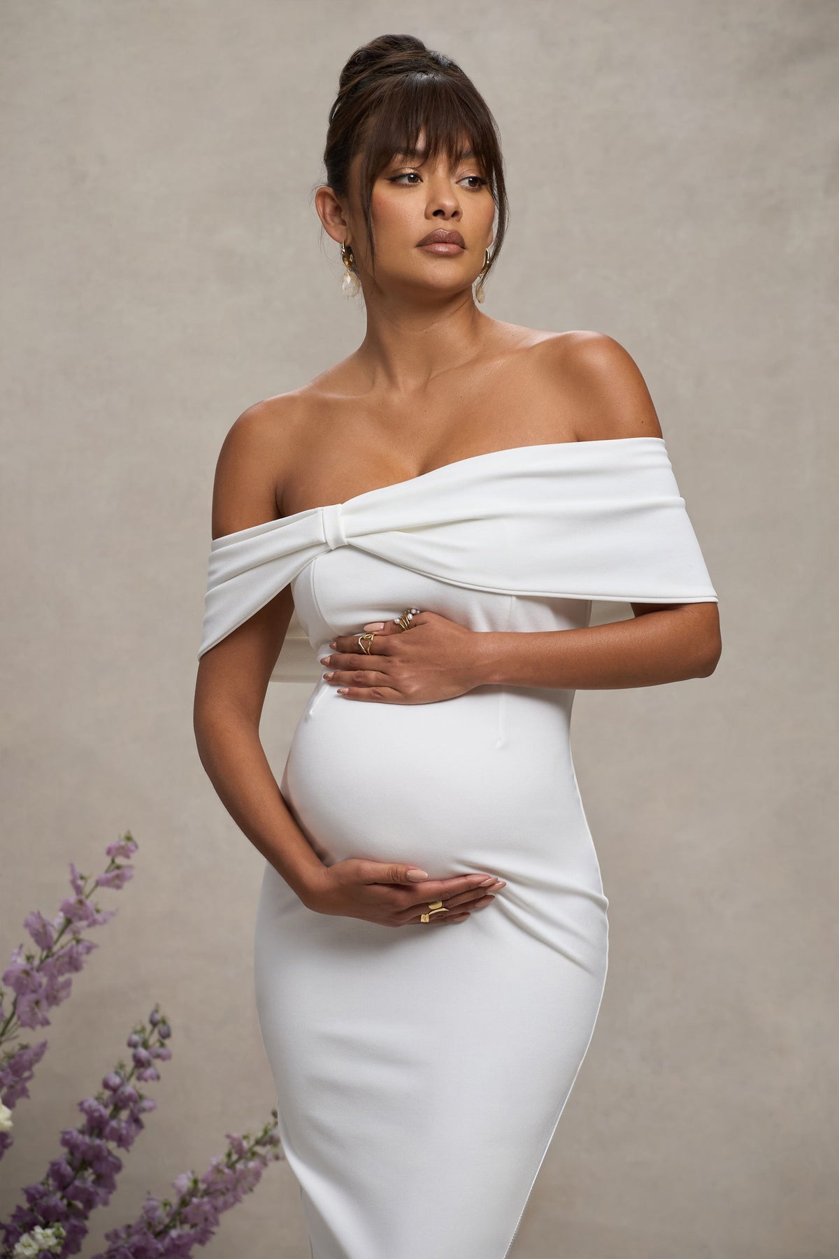 WB_HR_CL129226005-Alyssa-WhiteBardotBowMaternityMidiDresswithRuching18