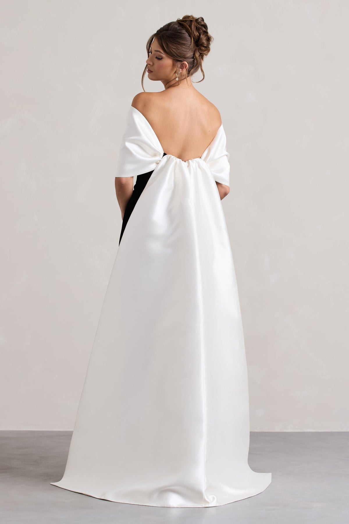 WB_HR_CL134832240-EvermoreBlack_WhiteSatinCapeMaxiDressWithOversizedBow5