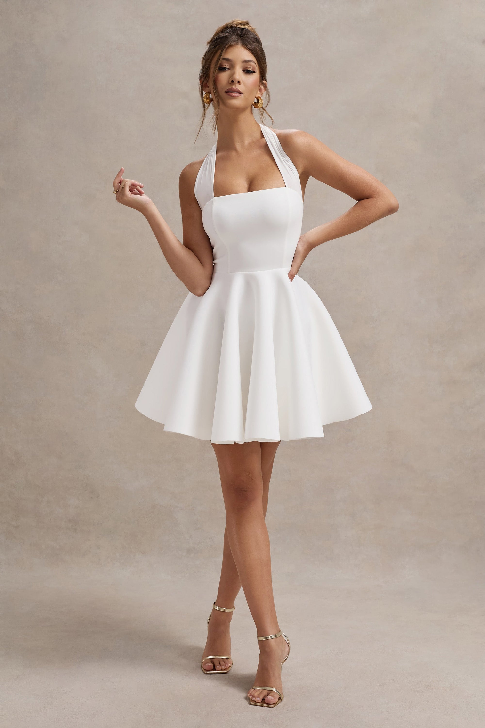 WB_HR_CL135085005-PeggyWhiteHalter-NeckSkaterMiniDress2