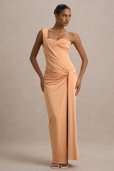 完売品！新品Heve satin dress tuck SK peach 36 uploaded_image_0_iraxw_grande.
