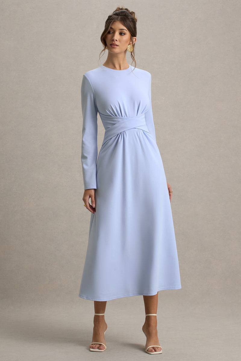 Cassiopeia Mimille dress blue stripe main image 1
