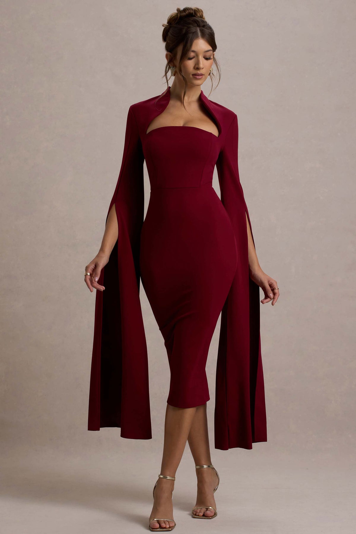 cheap evening dresses canada Evening Gown Classy Dresses Canada Classy Long Evening Dress In Red With Cape Red